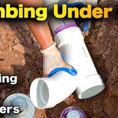 How To Rough In Plumbing Under Slab For A Bathroom - FOR BEGINNERS!