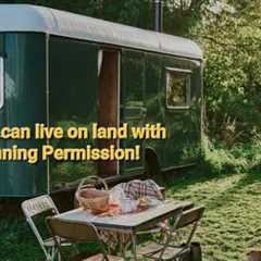 2 Ways to Live on off grid land without planning permission! How to Live on Agricultural land!