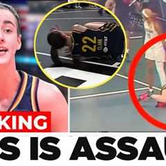 Caitlin Clark Viciously ASSAULTED by Dream Players in FINAL PRE SEASON GAME WNBA REFS REFUSED TO ACT