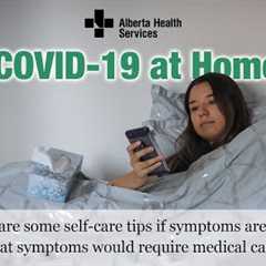 COVID-19 at Home: Self-Care Tips