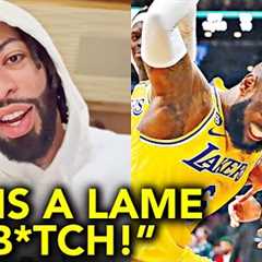 Anthony Davis Sends Shocking Message To LeBron James After His Playoff Elimination