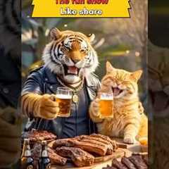 Animals friendships and party