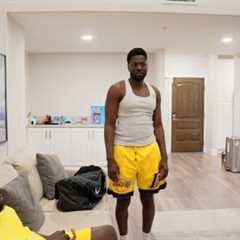 How Lebron and the other teams were in the locker room after getting out first round (2025)
