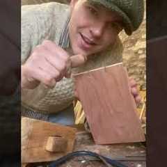 Using a Japanese pillsaw saw vs a western dovetail saw #ireland #handtools ##carpentry