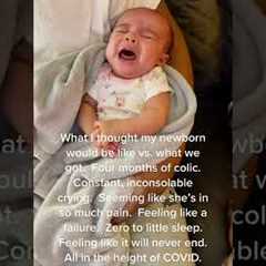 Tips for Colicky Babies: Support for New Parents #colickybaby #colic #baby