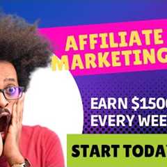 Affiliate marketing: The key to passive income.