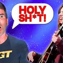 10 CRAZIEST Rock N' Roll Auditions On America's Got Talent! 🎸