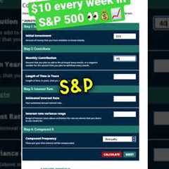 $10 Every Week into S&P 500 ETF VOO (AMAZING)