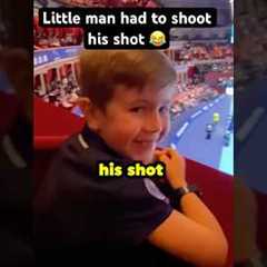 Kid Rizzed Up a Tennis Pro 😂 #shorts
