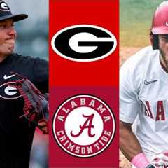 #6 Georgia vs #23 Alabama (G2) | 2025 College Baseball Highlights