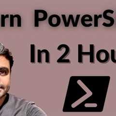 Powershell Full Course for Beginners to Advanced | learn Automation Fast