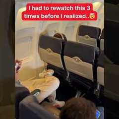 The craziest thing I've ever seen on an airplane! 😱