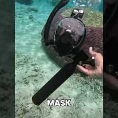 Refillable Mini Breathing Tank 🤿 #diving #summer #scuba #freediving #divinglife