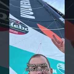 'It's almost after the start that you have a little bit of a wow what just happened moment' #yacht