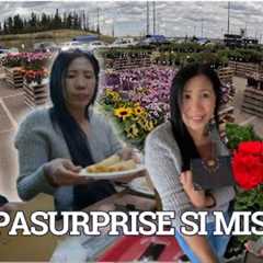 HAD THE BEST DAY CELEBRATING MOM'S DAY YUNG FLOWER NA BINIGAY NI MISTER PERO IT TURNS INTO GARDEN-..