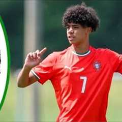 Portugal vs Japan (4-1) U-15 Highlights | Cristiano Ronaldo Jr GOALS & Skills! ⚽