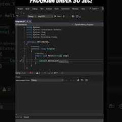 c # tutorial for beginners! Hello, World! Your first program in C#  #programming #csharp #coding