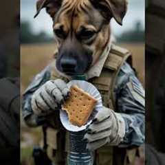 Poor Puppy Resting Beside Sandbags  #dog #pets #poor #cute #puppy #funny