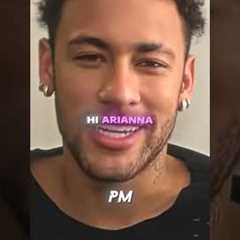 7-year-old soccer star meets her idol Neymar Jr⚽♥️