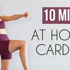 10 MIN CARDIO WORKOUT AT HOME (No Jumping/Apartment Friendly, No Equipment)