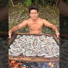 Grilling Bunch of Shrimps! 🦐🍤🔥