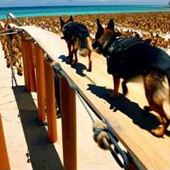 Top BEST Dog Training Techniques , Training Dogs for Sea Combat. #dogtraining #germanshepherd
