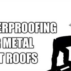 How to repair your leaking METAL ROOF quickly using OMEGA WATERPROOFING TAPE