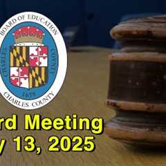 Board Meeting - May 13, 2025