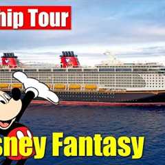 Disney Fantasy | Full Walkthrough Tour & Review | Disney Cruise Line