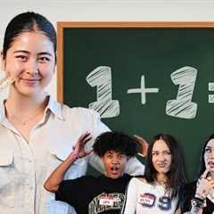 We went BACK TO SCHOOL?! (Math class, English, challenges)