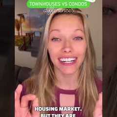 Townhouses vs Condos: Part 1 #townhouse #condo #housingmarket #mortgagebroker #comparison