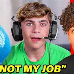 SPOILED KID DOESN'T DO CHORES!