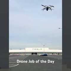 Dronespeare’s Drone Job of the Day | December 8th, 2024 #drone #realestate #tesla #shorts #dji