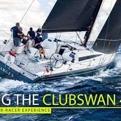 Elite Swan – sailing this punchy, premium level dual-purpose ClubSwan 43