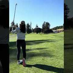 Got a mini divot there #golf #golfing #golflife #golfswing #golfcourse #golfer #shorts #golfshorts