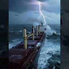 Aerial Camera Captures Ship’s Worst Nightmare! #helicopter #ship #shortsviral