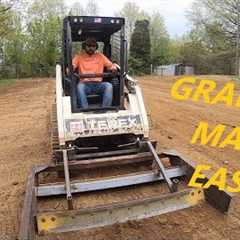 Building a Skid Steer Land Plane / Land Leveler with CAT Parts