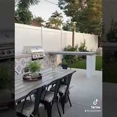 Dream backyard renovation finally complete! #backyardmakeover