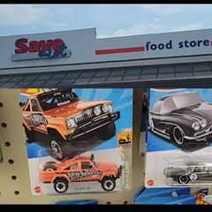 Awesome TOYS At The Grocery Store - Hot Wheels - Save A Lot Food Store - Trucks - Cars - Jeep - Ford