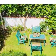 Small Garden Ideas For Home / Beautiful Tiny Garden / Flowers / Furniture / Modern Garden #plants