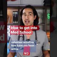 How to Get Into Med School / Doctor Explains #medschool #premed #biology #career