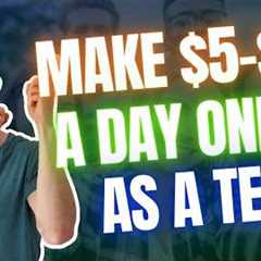 Make $5–$20 a Day Online as a Teen - These 9 Sites & Apps Work! (100% Free)