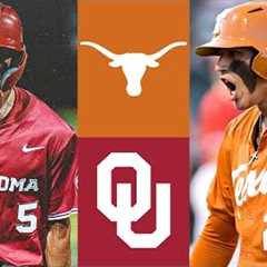 #3 Texas vs Oklahoma (Exciting Game!) | G2 | 2025 College Baseball Highlights
