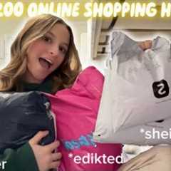 $200+ ONLINE SHOPPING HAUL!! (try-on)💲🛍️🛒
