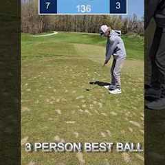 Hole 7, 3 Man Best ball    #bestball #golf  #saugeenshores #enjoylife #bogeygolf #golfing #par3