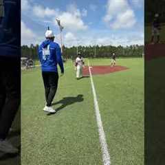 He hit every celly known to man 😂 #baseball #homerun #highlights