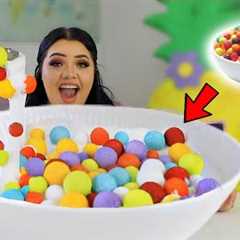 Turn this Slime JUMBO Challenge! 3 GIANT Clay, Cereal, Slushee Slime