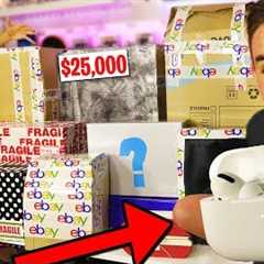 I SPENT $50,000 ON 11 EBAY MYSTERY BOXES!! (NEW AirPods PRO UNBOXING & REVIEW) Giveaway! BOX..