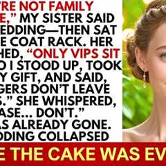 My Sister Sat Me Outside Her Wedding, Her MIL Laughed—So I Took Back My Gift and Left It in Ruins