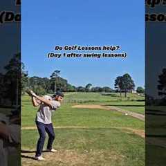 Do golf lessons help? #golf #golfswing #golfer #golflife